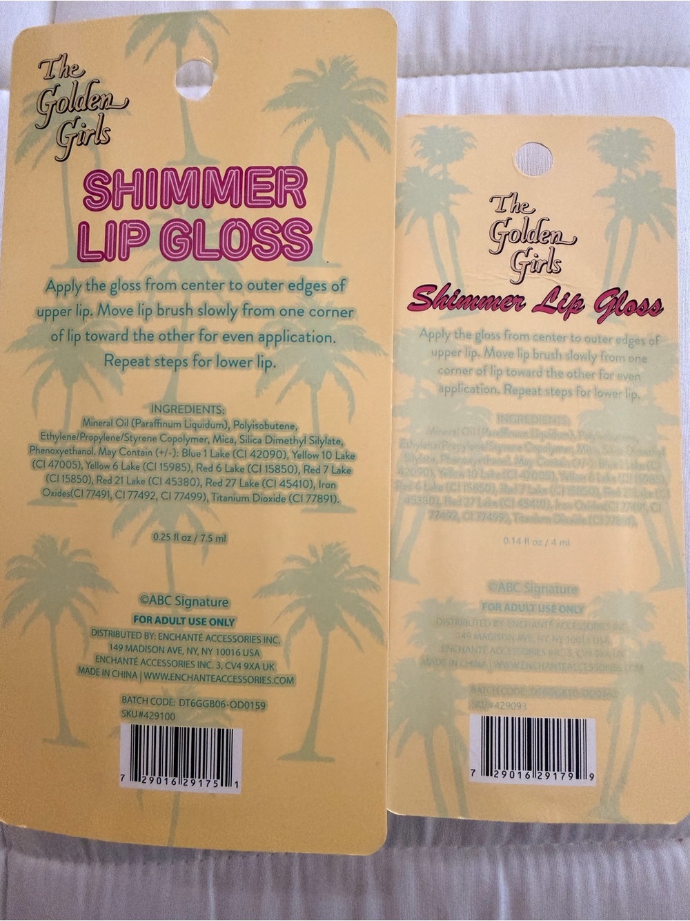The Golden Girls Lip Gloss-Shimmer Set - Picture 4 of 6